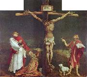 Matthias Grunewald The Crucifixion, central panel of the Isenheim Altarpiece. oil on canvas